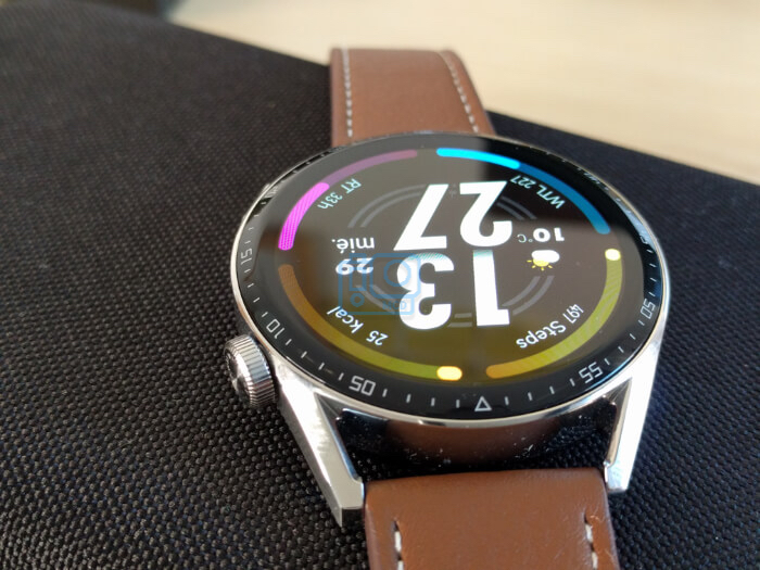 Huawei Watch GT 3 46mm klassieke editie wijzerplaat